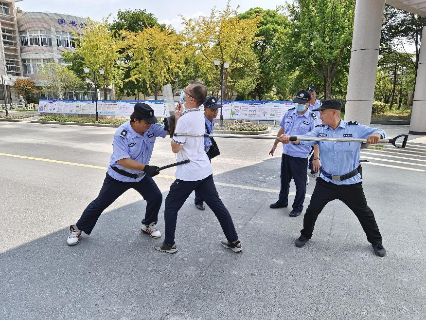 應急演練，護航校園